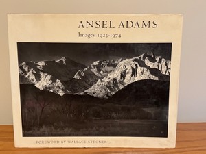 lot 158 image: LLO - Ansel Adams Images 1923-1974 Hardcover Photography Book