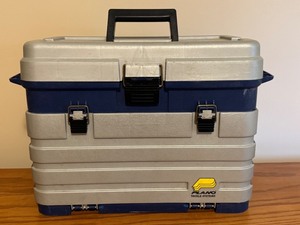 lot 177 image: LLO - Plano Tackle Box with Assorted Fishing Gear and Lures