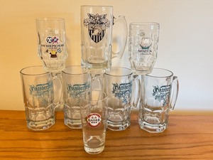 lot 201 image: LLO - Collection of 8 Oktoberfest and German Beer Glass Mugs and Stein Assortment