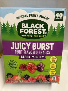 lot 138 image: Juicy Burst Fruit Snacks