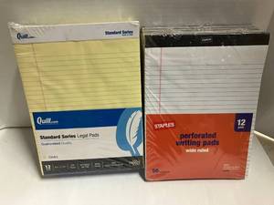 lot 116 image: Writing Pads