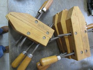 lot 9 image: Jorgensen Wood Clamps