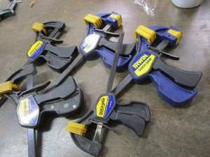 lot 17 image: Irwin Quick-Grip Clamps