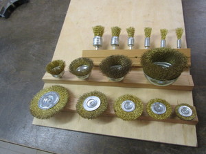 lot 18 image: Wire Wheel Brushes