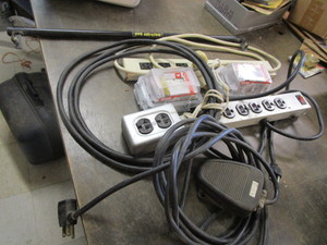 lot 45 image: Clipper Foot Pedal, Outlet Boxes, Shutoff Bar