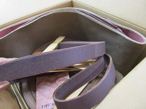 lot 46 image: Sanding Belts, 6 and 1