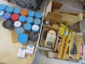 lot 75 image: Hardware, Lathe Knives, Shims