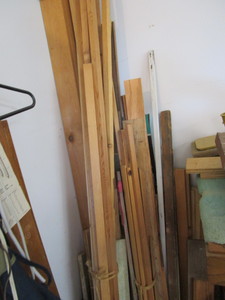 lot 95 image: Wood Trim, Dowels