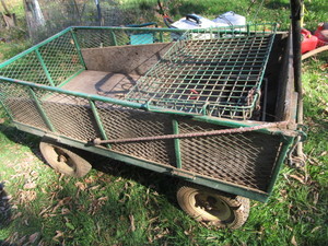 lot 160 image: Garden Cart, Industrial Model