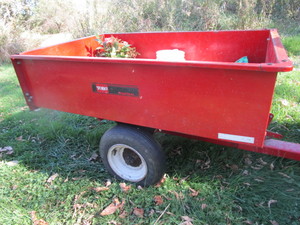 Wheelhorse Garden Dump Trailer