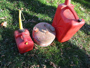 lot 185 image: Gas Cans