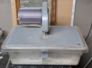 lot 219 image: LL - Taurus II.2 Gemini Ring Saw for Glass Cutting