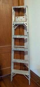 lot 239 image: K - 6 Ft Cuprum Aluminum Step Ladder Model 408-06