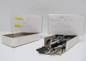 lot 23 image: LARGE Lot of Assorted Replacement Clock Hands
