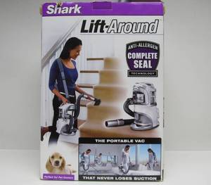 lot 28 image: Working SHARK Lift-Around Portable Vacuum 