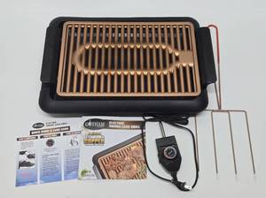 lot 223 image: New unused Gotham Steel Electric Smokeless Grill