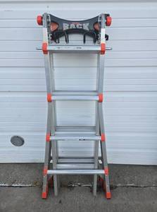lot 202 image: Excellent Condition & Quality LITTLE GIANT Alta-One Ladder System 
