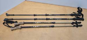 lot 106 image: 2 Sets of Quality Trekking Poles Including LEKI 