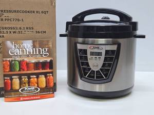 lot 232 image: Brand New POWER Pressure Cooker XL - 6 Quart