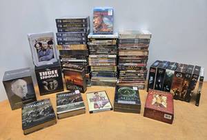 lot 243 image: Large Estate Lot of Assorted DVDs