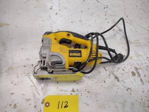 lot 112 image: Dewalt DW331 Jig Saw...