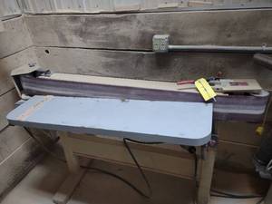 lot 19 image: Vega Model Webs 6x48 Edge Sander,...
