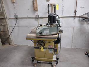 lot 10 image: Powermatic Model 27 Wood Shaper, 1 ...