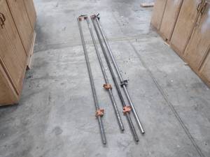 lot 52 image: (4) 8 Pipe Clamps...