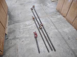 lot 53 image: (4) Pipe Clamps, 18-7...