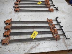 lot 64 image: (4) Jorgensen 2 Bar Clamps...