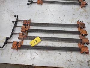 lot 65 image: (4) Jorgensen 2 Bar Clamps...