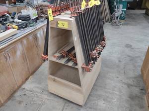 lot 72 image: A-Frame Clamp Cart 36x24x50 Cannot ...