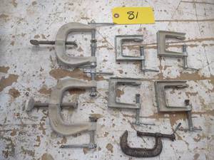lot 81 image: Assorted Clamps...