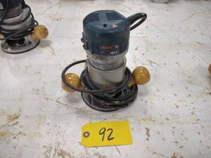 lot 92 image: Bosch 1617 Router...
