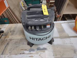 lot 162 image: Hitachi Air Compressor...