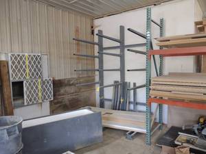 lot 38 image: Cantilever Rack, 73 Wide, 54 Deep...