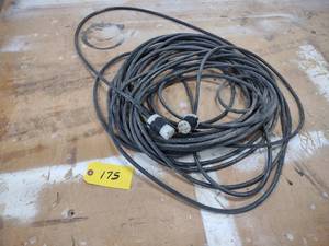 lot 175 image: Extra Long 220 Volt Extension Cord,...