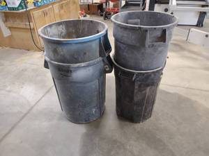 lot 177 image: (4) Trash Cans...