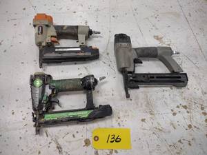 lot 136 image: (2) Nailers & (1) Stapler...