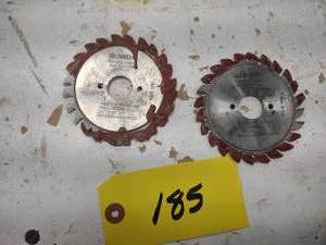 lot 185 image: (2) 4 Scoring blades...