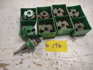 lot 196 image: Assorted Shaper Cutters...