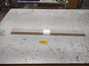 lot 208 image: (2) 4 Straight Edges...