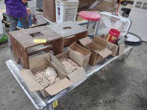 lot 222 image: Hardware, Stools, & Misc....