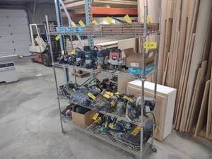 lot 210 image: Wire Cart, 60x18x77, NSF, Cannot Be...