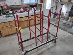 lot 239 image: Sheet Cart, 60x22, 45 High Divider...