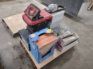 lot 237 image: Tool Cases & Misc. on Pallet...