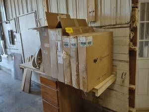 lot 234 image: Cabinet Inserts on Pallet...