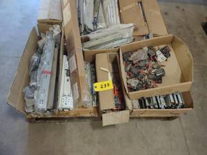 lot 233 image: Assorted Hardware on Pallet...