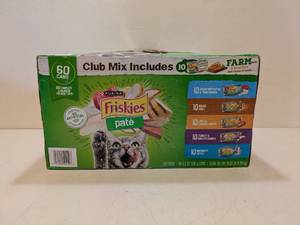 lot 14 image: FRISKIES PATE CLUB MIX FOR CATS (60 CANS)