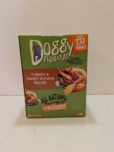 lot 20 image: DOGGY DELIRIOUS TREATS 170PK.